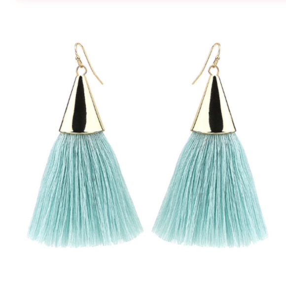Boho Tassel Drop Dangle Earrings - Picture 8 of 9